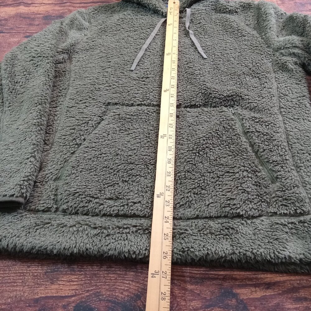 Vineyard Vines Fleece Deep Pile Hooded Pullover Men's‎ Small Green - Picture 4 of 10